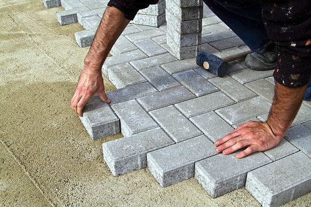 Cobblestone Driveway Pavers in North Fork, CA